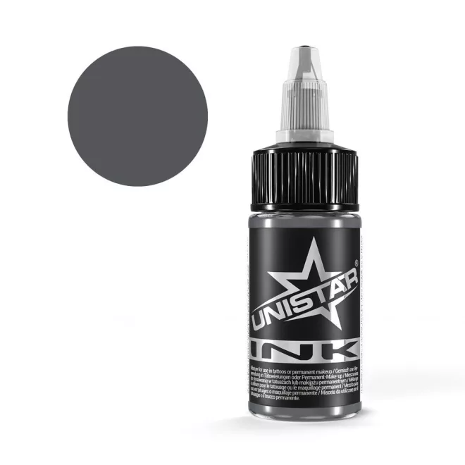 Unistar Ink Solid Gray #4 30 ml tetováló festék – REACH-kompatibilis, Kwadron