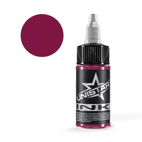 Unistar Ink Foxglove Pink 30 ml tetováló festék – REACH-kompatibilis, Kwadron