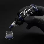 Unistar Ink Top Basic Dark Blue 30 ml tetováló festék – REACH-kompatibilis, Kwadron