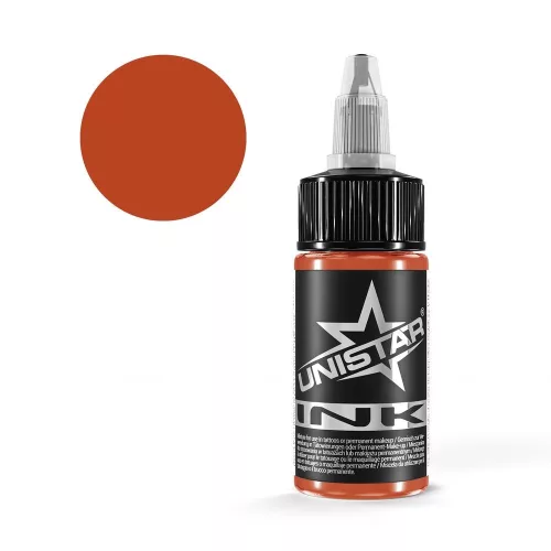 Unistar Ink Red Orange 30 ml tetováló festék – REACH-kompatibilis, Kwadron
