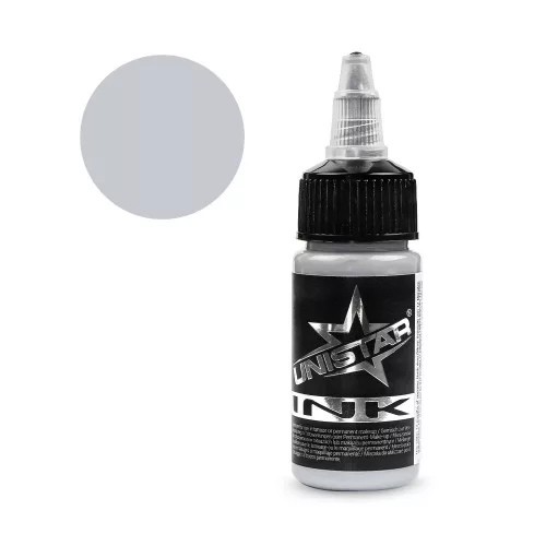 Unistar Ink Basic Gray Light 30 ml tetováló festék – REACH-kompatibilis, Kwadron