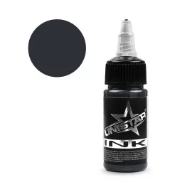 Unistar Ink Basic Gray Dark 30 ml tetováló festék – REACH-kompatibilis, Kwadron