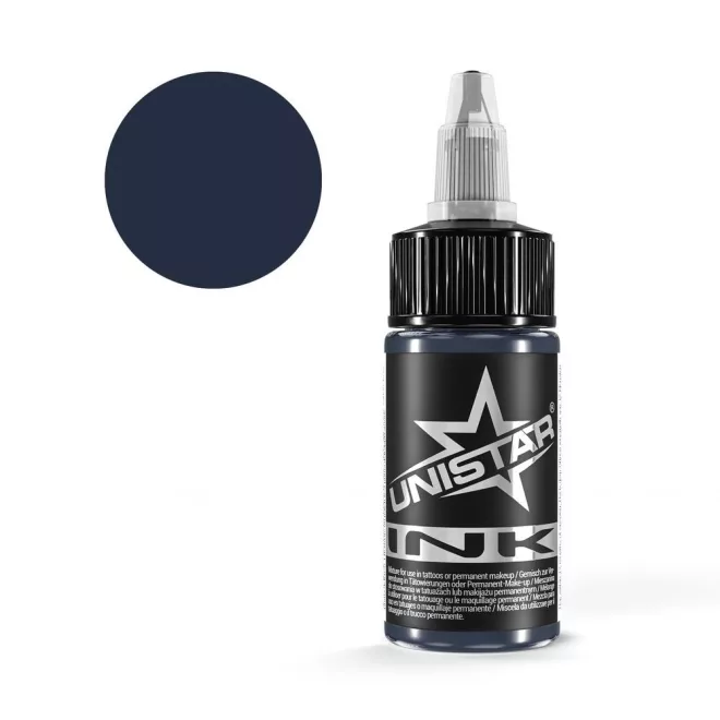 Unistar Ink Blue Gray 4 30 ml tetováló festék – REACH-kompatibilis, Kwadron