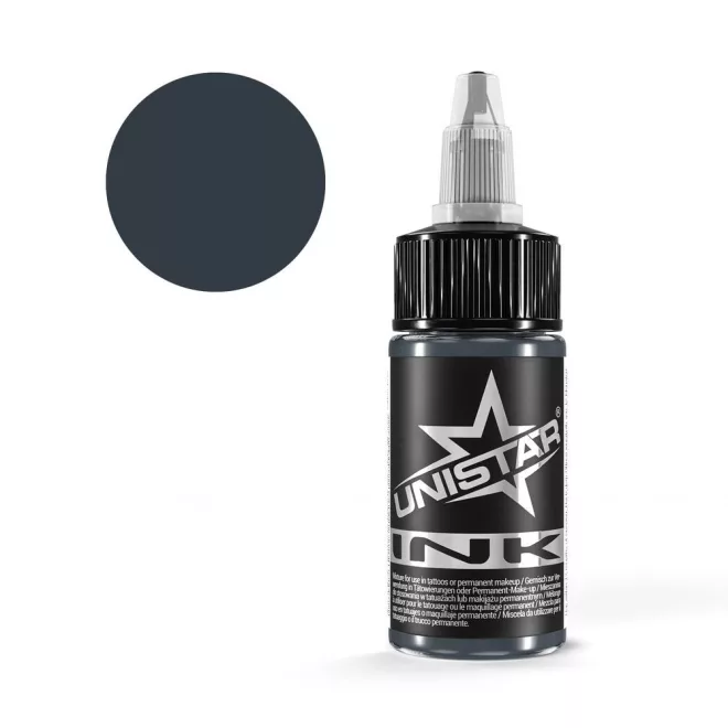 Unistar Ink Blue Gray 2 30 ml tetováló festék – REACH-kompatibilis, Kwadron
