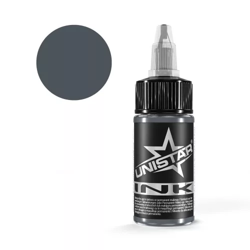 Unistar Ink Blue Gray 3 30 ml tetováló festék – REACH-kompatibilis, Kwadron