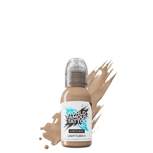 World Famous Tattoo Ink Light Flesh 2 (30ml) EU REACH tetováló festék