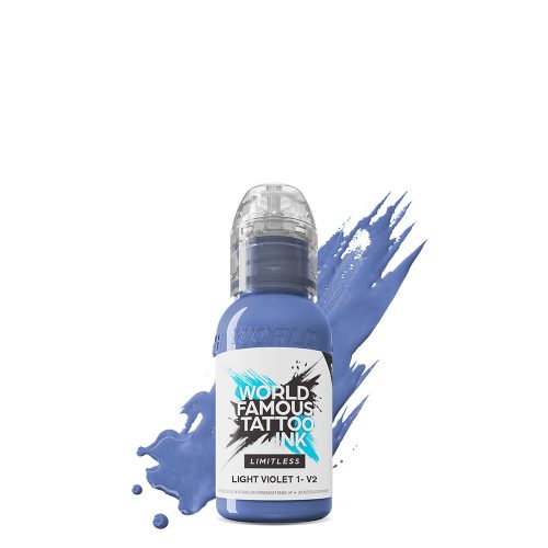 World Famous Tattoo Ink Light Violet 1 v2 (30ml) EU REACH tetováló festék