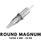 MAST HYPERINK - ROUND MAGNUM tűmodul - Taper 5 mm (20 db)