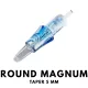DRAGONHAWK YUE  - ROUND MAGNUM tűmodul - Taper 3,5 mm (10 db)