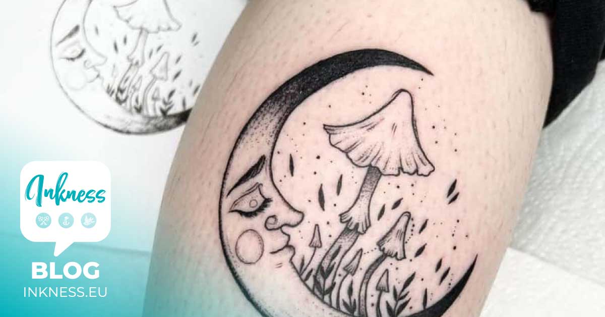 A félhold tetoválás szimbolikája + tetoválás ötletek